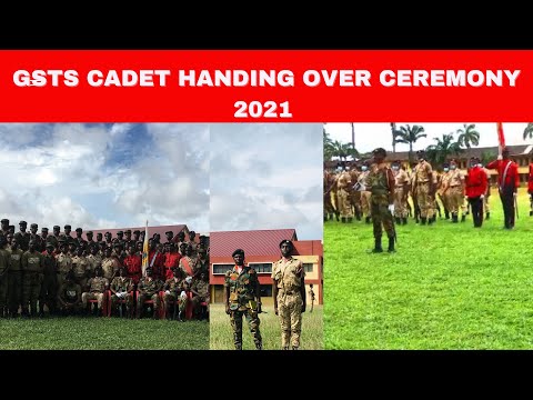 THE BEST HIGH SCHOOL ARMY CADET DISPLAY -HANDING OVER CEREMONY