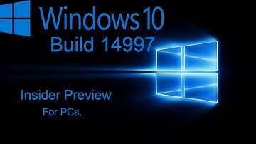 Windows 10 Build 14997