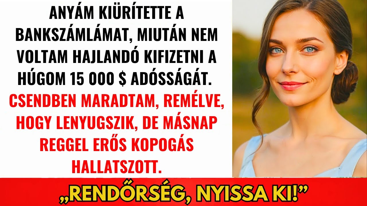 Amikor Megtagadtam Nővérem 5,3 Millió Ft Adósságát, Anyám Kiürítette A Számlámat Egy Éjszaka