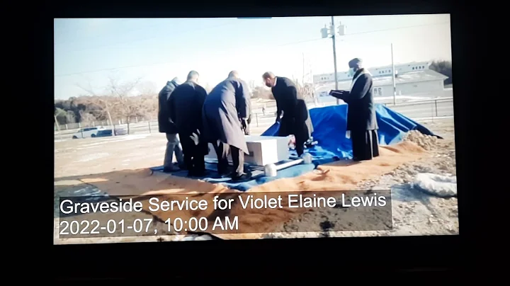 Violet Lewis Graveside Service   2022 01 07