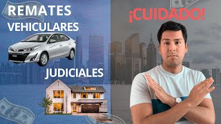 La Verdad de los Remates Judiciales🏡 y Vehiculares🚘| NO TE LO DICEN👇