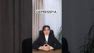 TAM VİDEO: Depressiya əlamətləri və müalicəsi Resimi