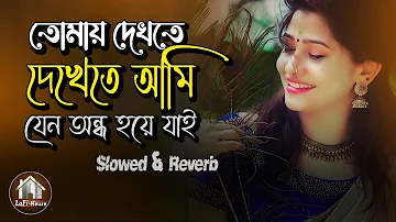 Tomay Dekhte Dekhte Ami Jeno Ondho Hoye Jai [Slowed and Reverb] তোমায় দেখতে দেখেতে আমি | LoFi House