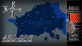 History of the Frankish Kingdom - Every Year
