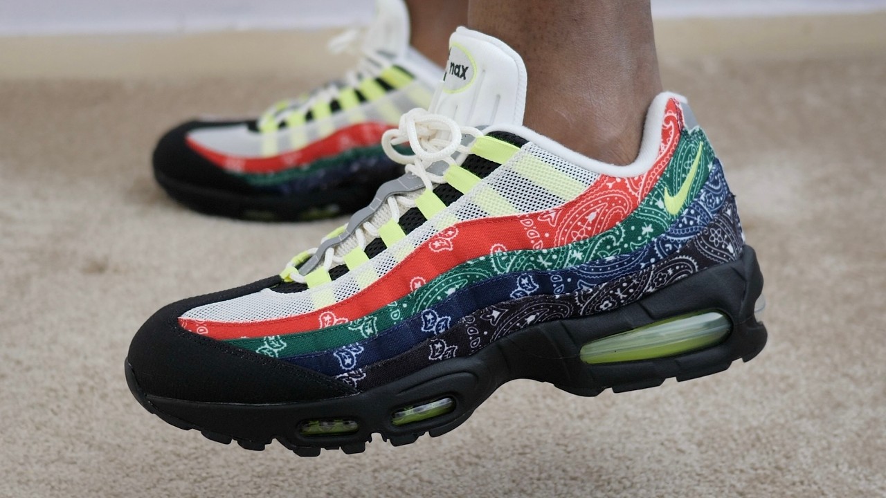 Nike Air Max 95 OG Big Bubble 'Neon Paisley Bandana' IQ0620-100