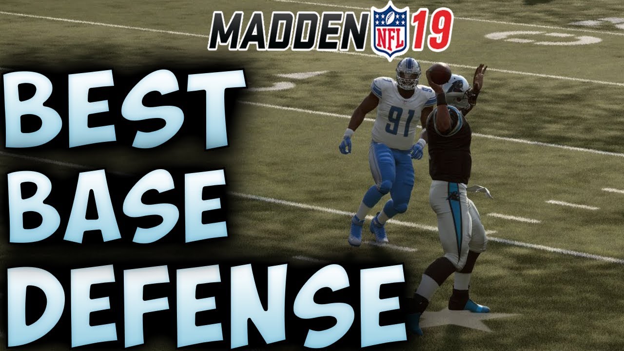 The BEST Base Defense in Madden 19! | WIN IN ANY PLAYBOOK ...
