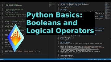 Python Basics: Booleans and Logical Operators