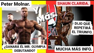 Peter Molnar busca ganar el Mr.Olympia 2021 Debutando Classic Physique + Breon Ansley + Madelman.