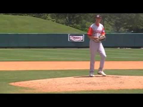 Ethan Stewart pitching (April.2009)