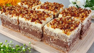Juicy nut cake that melts in your mouth!!! The best cake I've ever eaten!