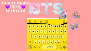 how to make BTS 💜 keyboard screenshot 5