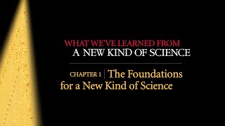 What We've Learned from NKS Chapter 1: The Foundations of a New Kind of Science
