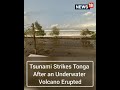 Hunga Tonga Volcano Eruption Live: Tsunami Strikes As Aftermath | #Shorts | Viral Video | CNN News18