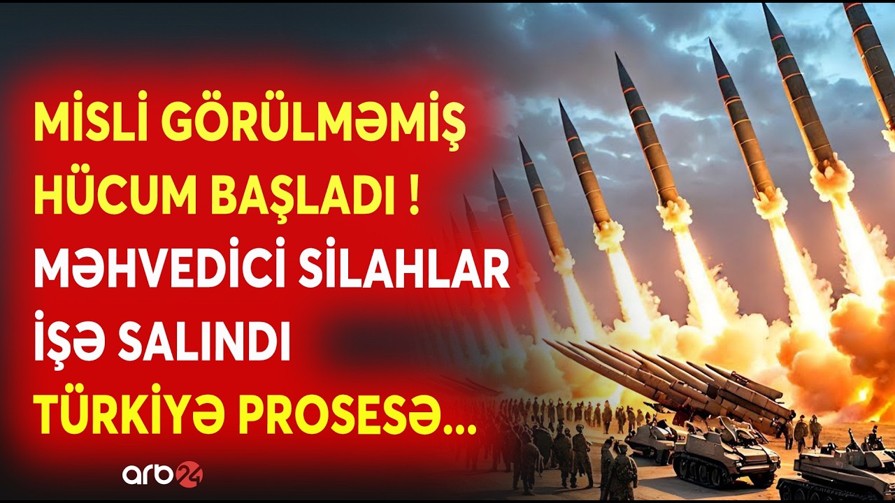 SON DƏQİQƏ! İran DAĞIDICI HÜCUM BAŞLATDI - ABŞ və İsrail NÜVƏ OBYEKTLƏRİNİ VURDU - Rusiya SAVAŞA...