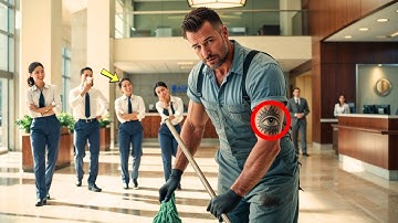 They Laughed at the Single Dad Janitor’s Tattoo — Until He Saved the Bank CEO from Armed Robbers