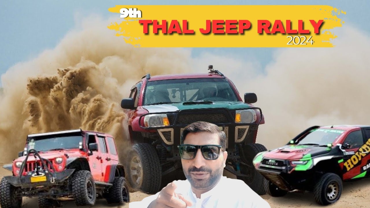 Amazing 9th Thal Desert Jeep Rally 2024🌟