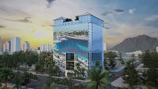 UE5 Building Visualization with Video-Facade