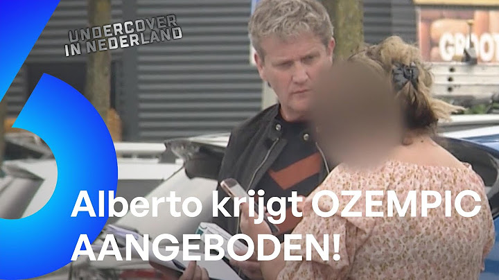 ILLEGALE HANDELAARS in AFSLANKPILLEN zoals OZEMPIC worden BETRAPT | Undercover in Nederland