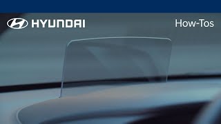 How To Use The Heads-Up Display Feature Kona Hyundai