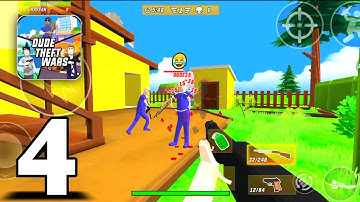 Dude Theft Wars - Gameplay Walkthrough Part 4 - Multiplayer: All Game Modes (iOS, Android)
