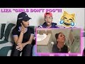 Couple Reacts : "GIRLS DON'T POO!! BATHROOM WITH LIZZZA" By Liza Koshy Reaction!!