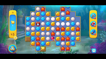 Fishdom - Gameplay Walkthrough - Level 27 To 35 Completed (iOS Android)