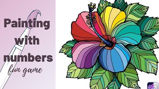 Painting by numbers game| Fun coloring book| Angel Creates screenshot 3