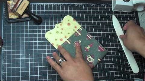 TUTORIAL: Creating Ornate Mini Album Pocket Page