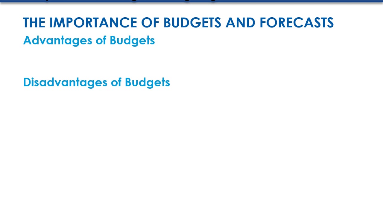 Chapter 2 budgeting 1 28 2020 youtube