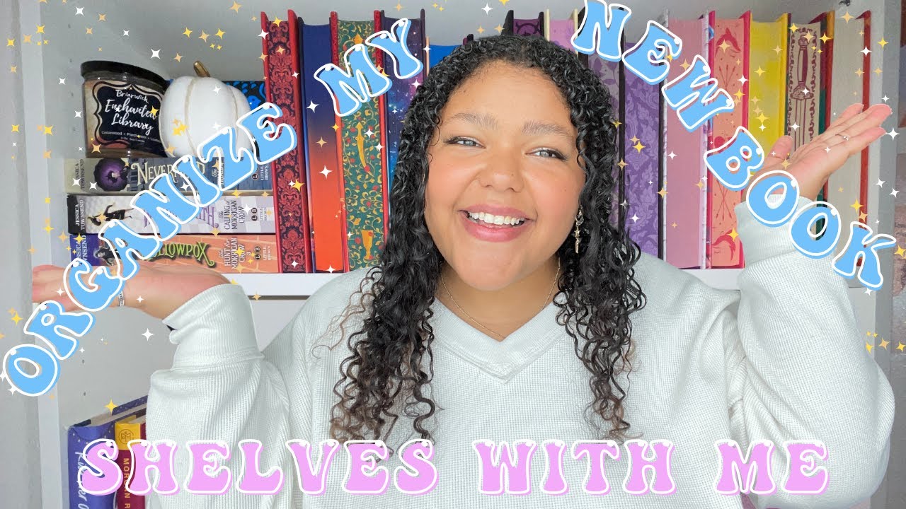 build and organize my new book shelves with me 🎉 - YouTube