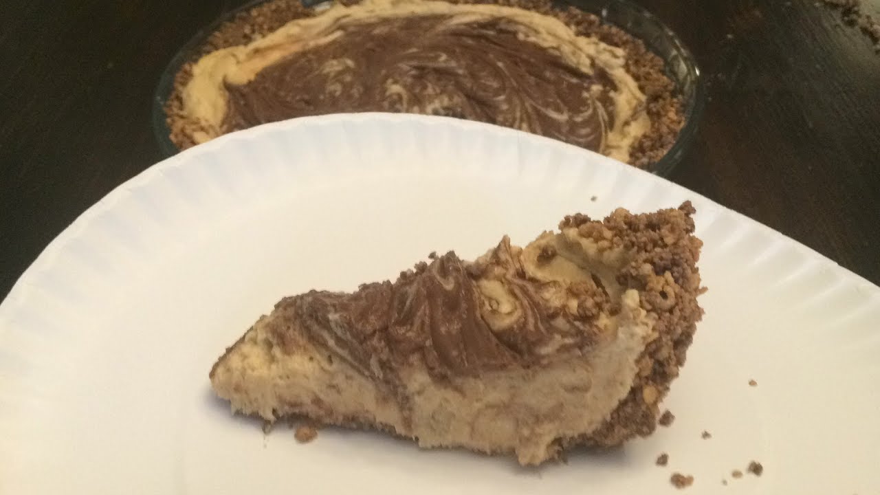 NoBake Peanut Butter Nutella Pie YouTube