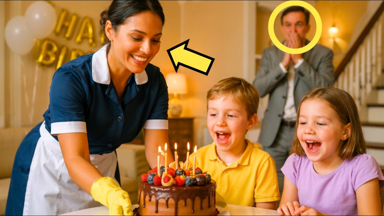 UOMO RICCO CROLLA QUANDO SCOPRE COSA HA FATTO LA DONNA DELLE PULIZIE PER AMORE DEI SUOI FIGLI