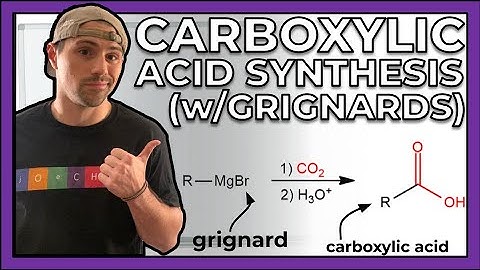 Grignard Reaction with Carbon Dioxide to Produce Carboxylic Acids