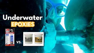 Sailboat HowTo Underwater Epoxy (JB Water Weld vs. All Fix)   |  ⛵ The Foster Journey