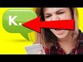 What GIRLS' Texts Really Mean! - YouTube
