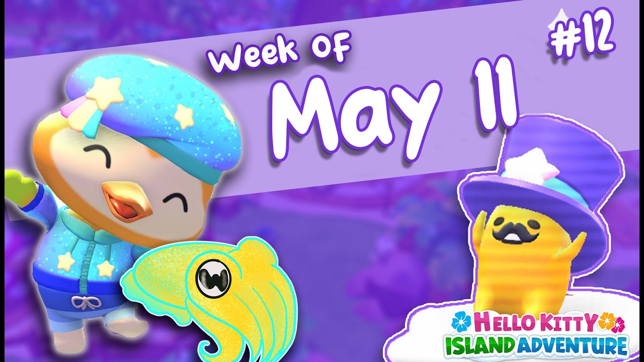 TopHat Gudetama Hello Kitty Island Adventure - week of May 11 2026 - Crafting Plan #12