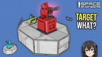 How This Turret Setting Can Backfire in a Battle, Space Engineers