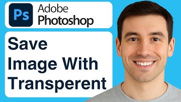 How To Save Image With A Transparent Background In Photoshop CS6 - 2025 (Tutorial)