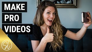 HOW TO MAKE PROFESSIONAL VIDEOS (AT HOME WITHOUT PRO GEAR!)