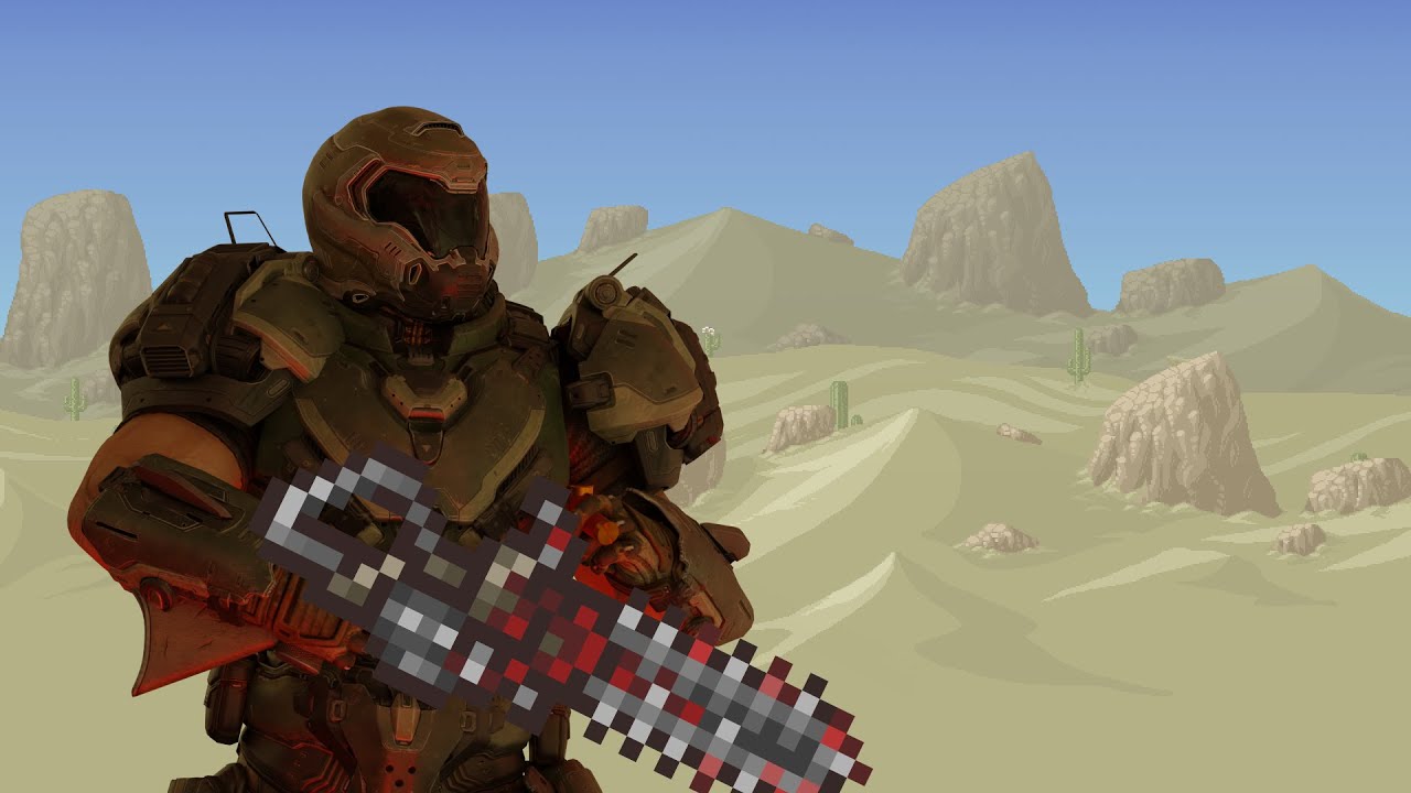 Terraria Chainsaws be like YouTube