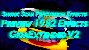 Shuric Scan Percussion Effects | Preview 1982 Effects | GigaExtended V2