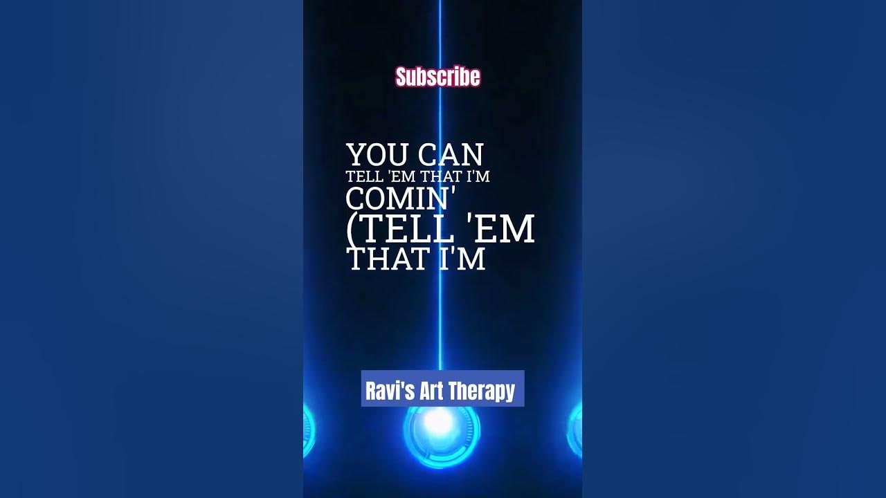 Lathan Warlick - Tell them that I'm coming - new music video with lyrics #arttherapy