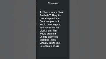 AI On: Can identity theft on blockchain platforms be completely eliminated #shorts