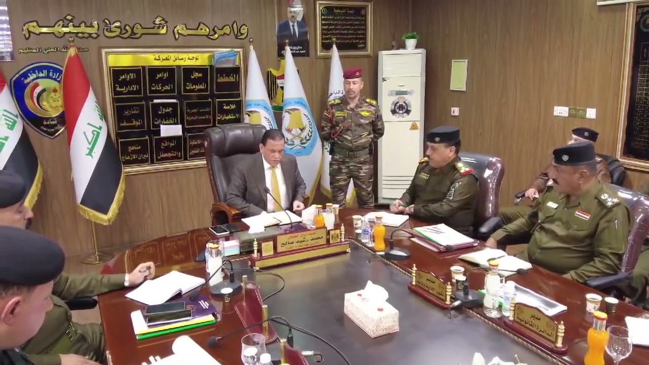 خلال اول يوم في العام ٢٠٢٣ حديث صريح لوكيل الداخلية لشؤون الشرطة