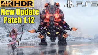 Apex Tremortusk Heart Location - Horizon Forbidden West Update 1.12 Patch PS5 Gameplay 4K 60FPS HDR