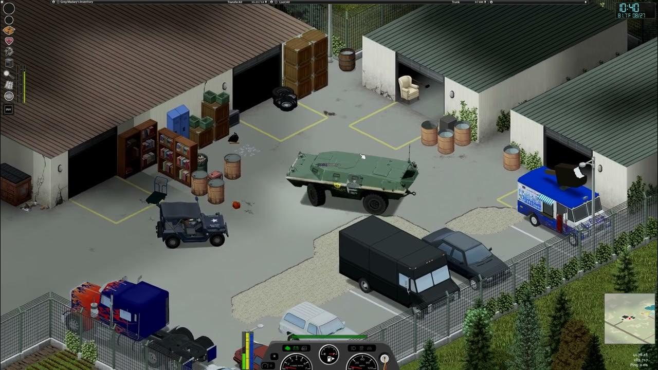 Project Zomboid "Book" Run YouTube