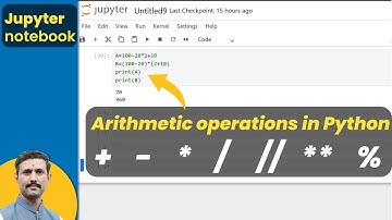 What are arithmetic operators in Python | How to perform arithmetic operations in Python | Mruduraj