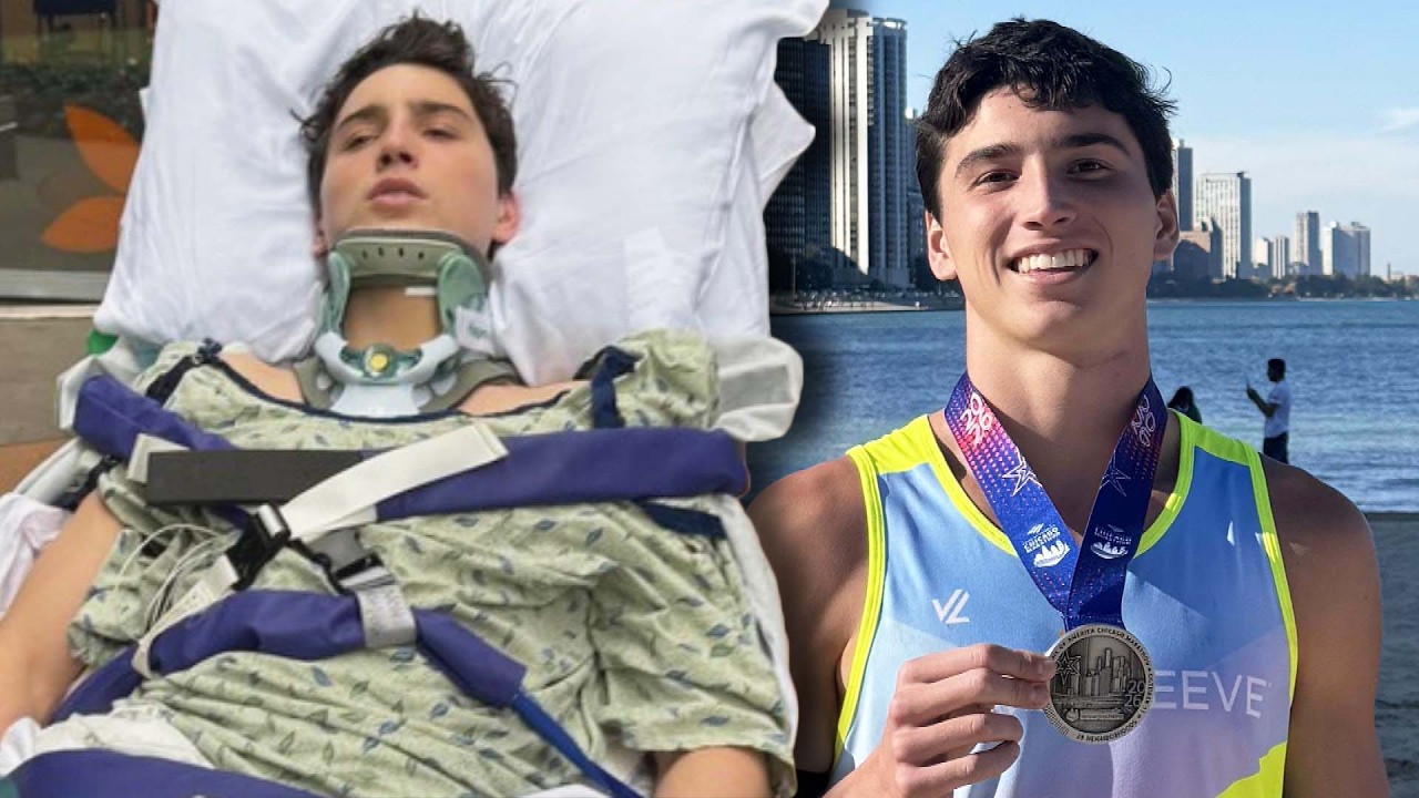 Teen Runs Marathon Less Than 1 Year After Being Paralyzed From The Neck Down