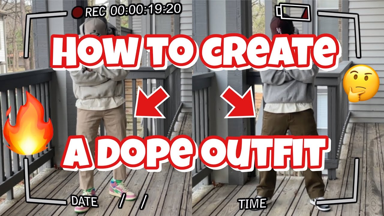 HOW YOU CAN CREATE A DOPE OUTFIT 🤯🔥 | MENS STREETWEAR | MENS FASHION