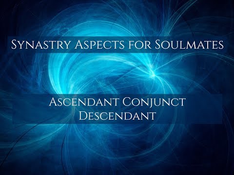 Synastry Aspects for Soulmates - Ascendant Conjunct Descendant